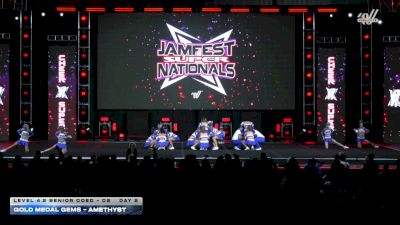 Gold Medal Gems - Amethyst [2026 L4.2 Senior Coed - D2 DAY 2] 2026 JAMfest Cheer Super Nationals