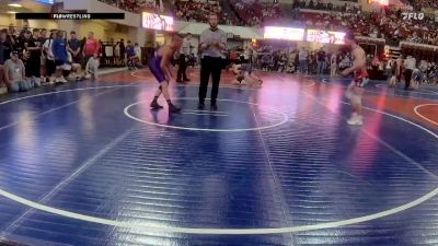 140 lbs Quarterfinal - Franklin Schwartz, Mine Yard Dogs Wrestling Club vs Cody Pearson, Montana Disciples