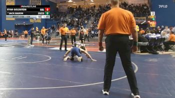 126 lbs Quarterfinal - Ryan Goldstein, Immaculata vs Jack Baron, Germantown Academy