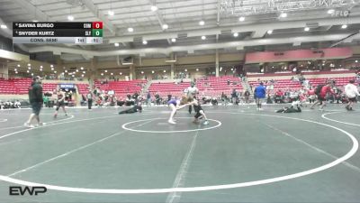 79 lbs Cons. Semi - Savina Burgo, Commandos vs Snyder Kurtz, SlyFox