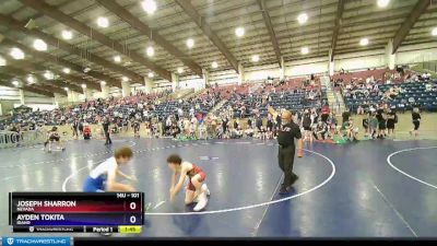 101 lbs Cons. Round 2 - Joseph Sharron, Nevada vs Ayden Tokita, Idaho