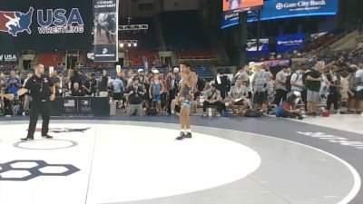 94 lbs Cons. Sub-rd Of 32 - Cullen Morgan, Michigan vs Dakhari Davis, Kansas