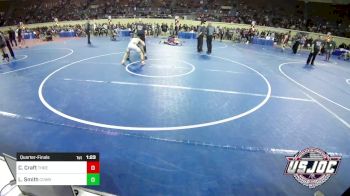 98 lbs Quarterfinal - Cason Craft, Threestyle vs Levi Smith, Cowboy Wrestling Club