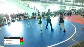 116 lbs Round Of 16 - Mia Ramirez, Dog Pound WC vs Karissa Turnwall, Threshold WC