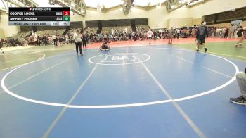 140-I lbs Consi Of 16 #2 - Cooper Locke, Upper Moreland vs Jeffrey Fecher, La Salle College HS