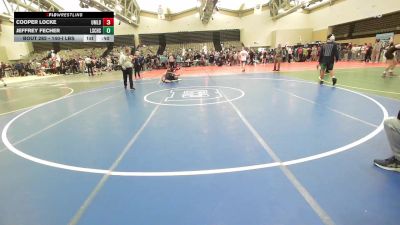 140-I lbs Consi Of 16 #2 - Cooper Locke, Upper Moreland vs Jeffrey Fecher, La Salle College HS