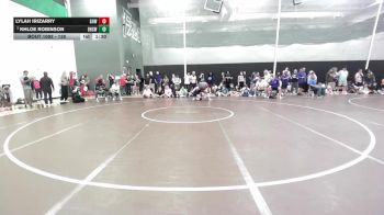 130 lbs Quarterfinal - Khloe Robinson, Bentonville High School Wrestl vs Lylah Irizarry, Greater Heights Wrestling