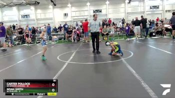 56 lbs Round 4 (6 Team) - Carter Pollock, U2 Upstate Uprising vs Noah Smith, 84 Athletes
