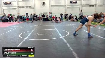 157 lbs Round 3 (10 Team) - Will Buckler, Team Diamond Fish vs Landon Browning, Tar River WC