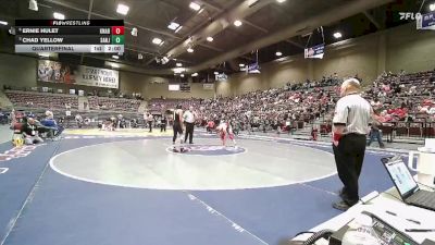 2A 120 lbs Quarterfinal - Chad Yellow, San Juan vs Ernie Hulet, Kanab