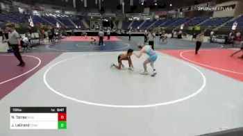 132 lbs Consi Of 8 #2 - Noah Torres, BlackCat WC vs Joseph LeGrand, Team Pueblo