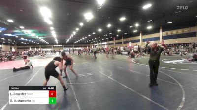 165 lbs Consi Of 16 #2 - Liam Gonzalez, Ramona Dawg Pound vs Ruben Bustamante, The Gifted