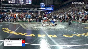 138 lbs Rnd Of 32 - Zane Stoddard, California vs Ryder Ramsey, Oklahoma