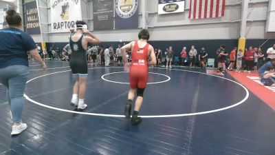 150 lbs Quarterfinal - Thayer Ebert, Walnutport vs Mason Maggio, Paramus