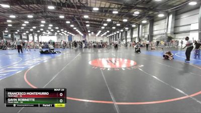 100 lbs Rd# 9- 2:15pm Saturday Final Pool - Gavin Robinette, Team Ohio vs Francesco Montemurro, Team BAM