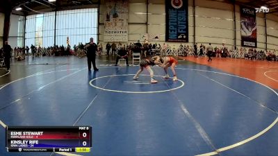 80 lbs Rd#11- 2:00pm Saturday - Kinsley Rife, Iowa Ladies vs Esme Stewart, Maryland Gold