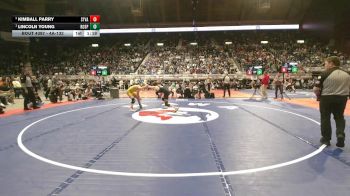 4A-132 lbs 1st Place Match - Lincoln Young, Rock Springs vs Kimball Parry, Star Valley