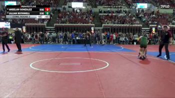 109 lbs Cons. Round 3 - Akeelah Gonzalez, Snake River Youth Wrestling Cl vs Lillian Rothwell, Stillwater Gladiators
