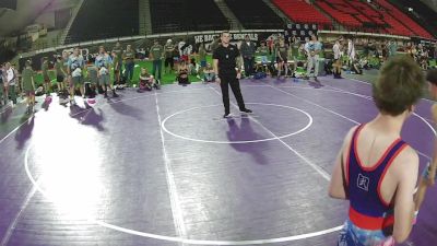 105 lbs Tate Lawrence, Oregon 14U Boys vs Max Larwin, 14U Renegade Team