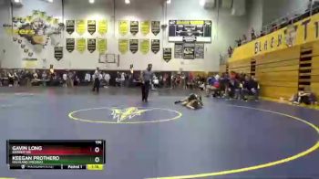 106 lbs Round 1 - Gavin Long, Barberton vs Keegan Prothero, Highland (Medina)