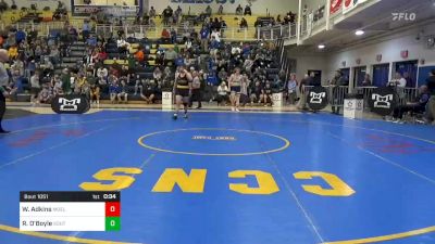 215 lbs Consy 6 - Will Adkins, Moeller-OH vs Riley O'Boyle, Southern Regional-NJ