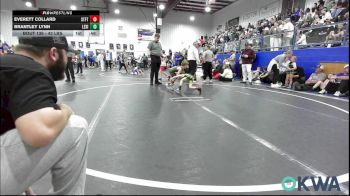 43 lbs Consi Of 4 - Everett Collard, Standfast vs Brantley Lynn, Lexington Wrestling Club