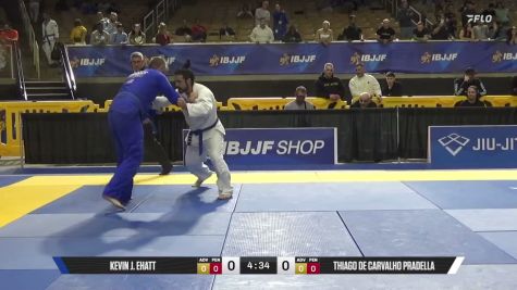 Thiago De Carvalho Pradella vs Kevin J. Ehatt 2026 Pan Jiu Jitsu IBJJF Championship