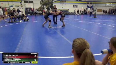 155 lbs Round 5 (6 Team) - Madilyn Colburn, Benton Community vs Kaylee Kintzel, Mount Vernon