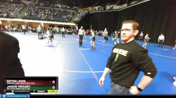 110 lbs Champ. Round 1 - Kipton Lewis, Waverly Area Wrestling Club vs Jaxson Mehlert, Big Game Wrestling Club