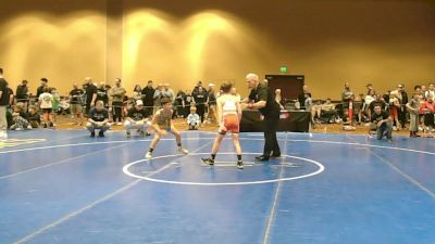 78 lbs Cons. Sub-quarters - Jayden Householder, Young Guns vs Christian Cartella, All I See Is Gold Academy
