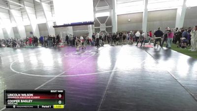 76 lbs Cons. Round 2 - Lincoln Wilson, Sanderson Wrestling Academy vs Cooper Bagley, Westlake