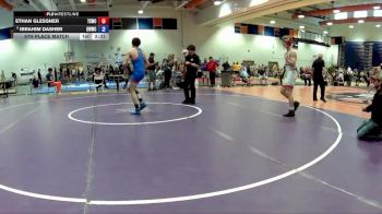 138 lbs 5th Place Match - Ethan Glessner, Tech Squad Wrestling Club vs Ibrahim Dasher, Culpeper Warriors Wrestling Cl