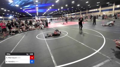 65 kg Semifinal - Alexander Marroquin, Coachella Valley WC vs Blaise Henebry, Internal Quest