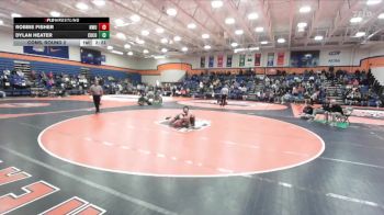 141 lbs Cons. Round 2 - Robbie Fisher, Nebraska Wesleyan University vs Dylan Heater, Cornell College