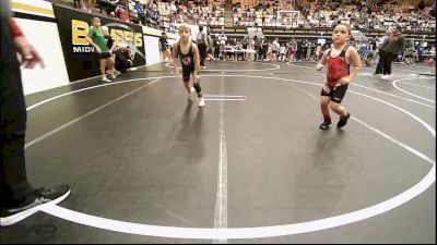 64 lbs Rr Rnd 1 - Christian McMullin, Rogue Warrior Wrestling vs Ryland Peters, Claremore Wrestling Club