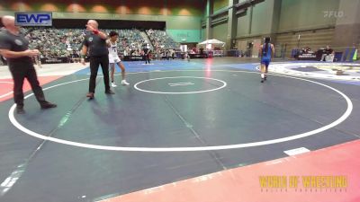 106 lbs 7th Place - TEVON RESTAURO, Will C Wood vs Zayne Jackson, Tulsa Blue T Panthers