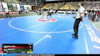 155 Class 1 lbs Quarterfinal - Ella Bradley, DeSoto vs Brianna Ford, Odessa