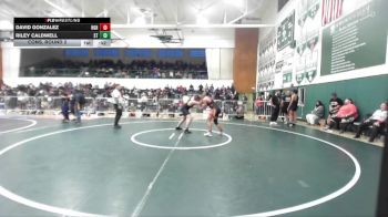 190 lbs Cons. Round 2 - Riley Caldwell, South Torrance vs David Gonzalez, Highland