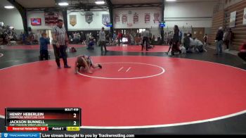 7 lbs Semifinal - Henry Heberlein, Champions Wrestling Club vs Jackson Bunnell, Fort Madison Wrestling Club