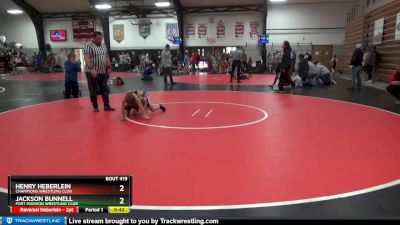 7 lbs Semifinal - Henry Heberlein, Champions Wrestling Club vs Jackson Bunnell, Fort Madison Wrestling Club