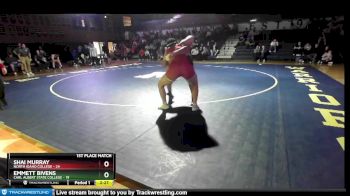 285 lbs Finals (2 Team) - Shai Murray, North Idaho College vs Emmett Bivens, Carl Albert State College