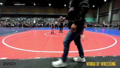 61 lbs Round Of 32 - Jori Saribay, Nakamura Wrestling vs Alli Warne, Motherlode Wrestling Club