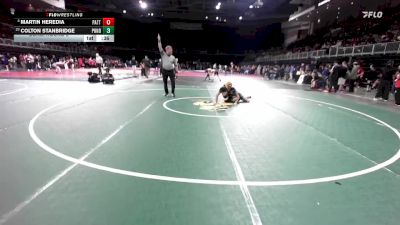 126 lbs Cons. Round 2 - Colton Stanbridge, Ponderosa vs Martin Heredia, Patterson