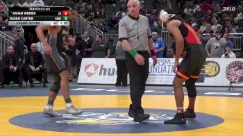 175 lbs Champ. Round 1 - Julian Weems, Center Grove vs Elijah Carter, Hammond Central