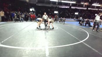 150 lbs Champ. Round 2 - Keagan Sieracki, Southlake Carroll vs Scout Stevenson, Royal