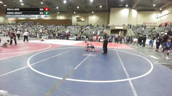 80 lbs Consi Of 4 - Bella Ahn, Ravage WC vs Anika Grady, Nevada Elite