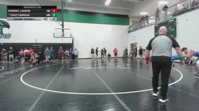 126 lbs Champ. Round 2 - Cole Caniglia, AMDG vs Dominic Larson, Thorn Wrestling Club
