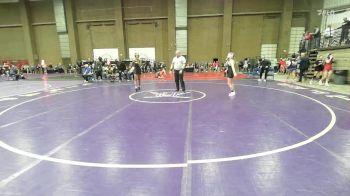 125 lbs Cons. Round 2 - Kayla Cunningham, St. Teresa`s Academy vs Abby Albright, Frontenac