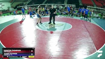 145 lbs Semis & Wb (16 Team) - Quinton Thompson, New Mexico vs Kaden Guymon, Utah Black