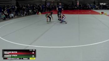 90 lbs Champ. Round 1 - William Buyck, TMBWWG vs Hudson Utsch, Paynesville